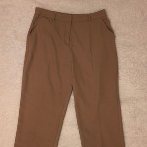 Women beige dress pants